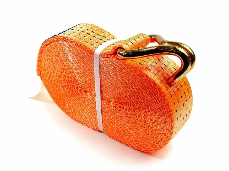 Pas Transportowy 50mm 5T - 8m - POMARAŃCZOWY