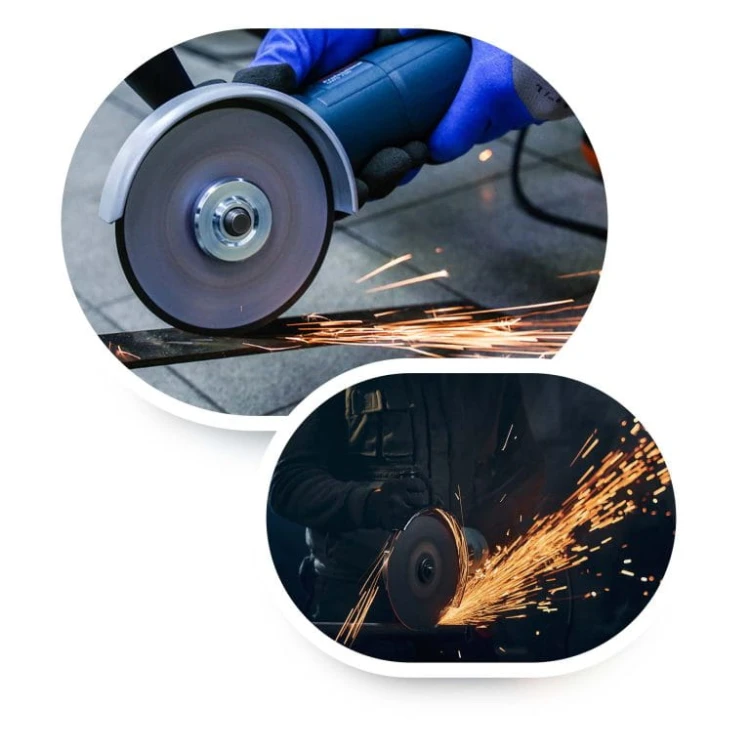 Tarcza do cięcia metalu i stali nierdzewnej wypukła 125 mm x 1,0 mm x 22,23 mm  RED ONE